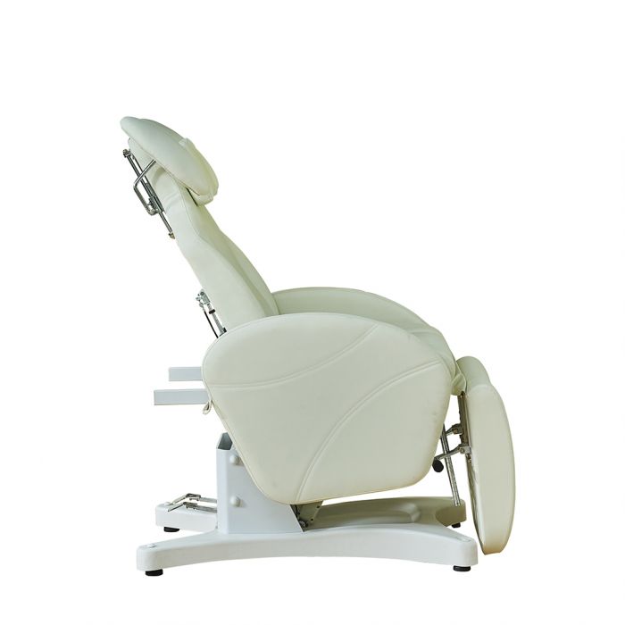 Electric Chair, Beauty bed, salon furniture, Automatic beauty bed, White