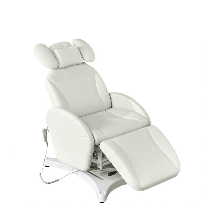 Electric Chair, Beauty bed, salon furniture, Automatic beauty bed, White